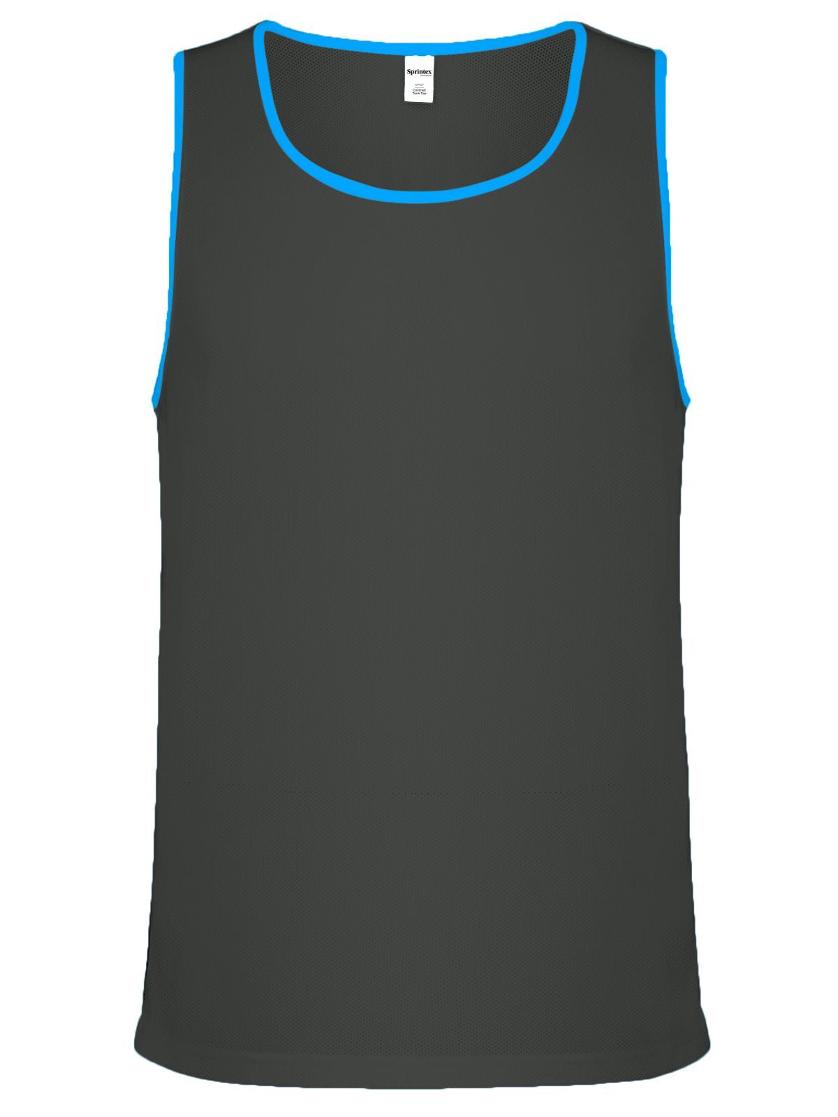 anthracite/turquoise blue